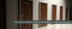 bankruptcy options